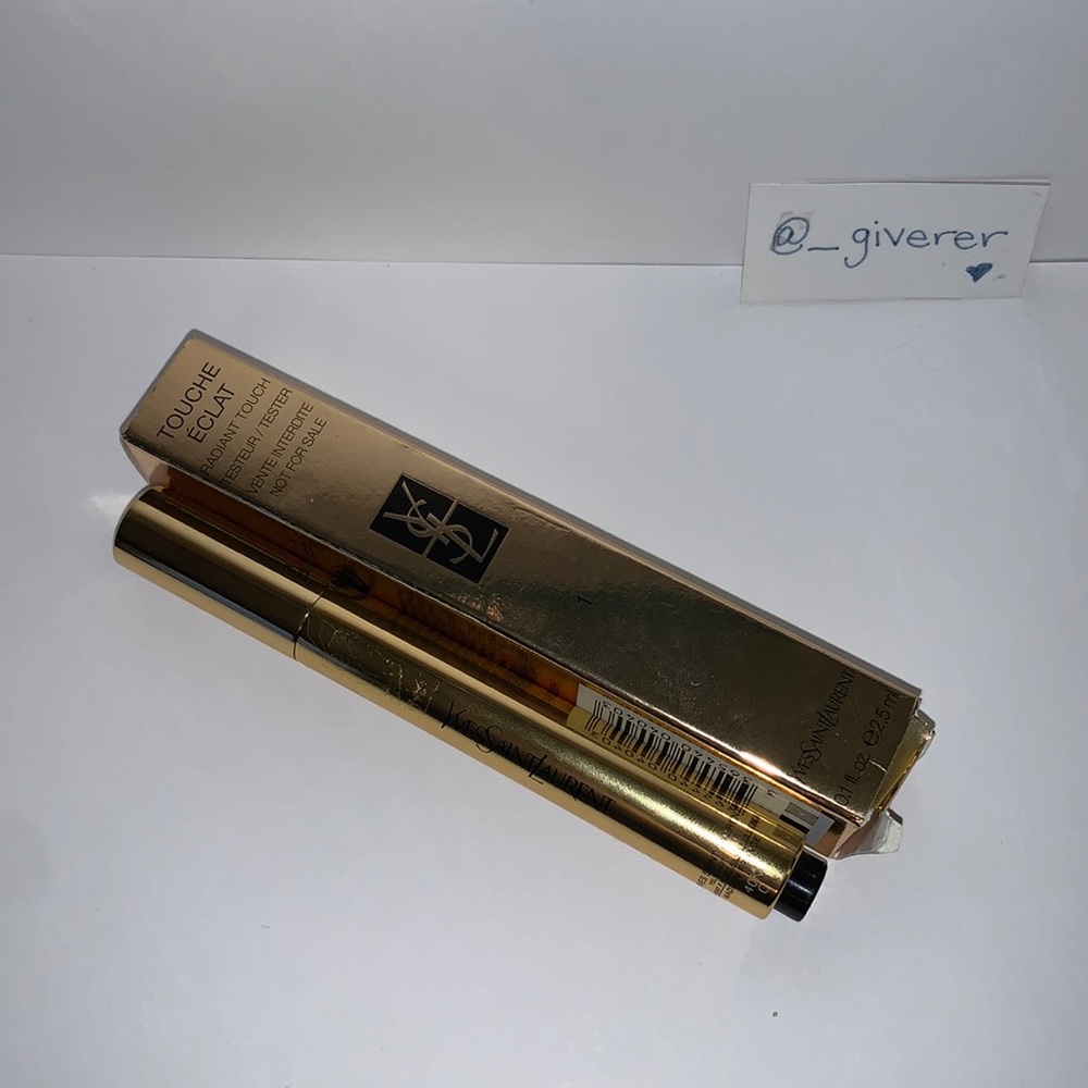01 Luminous Radiance NIB Touché Eclat YSL Radiant Touch Concealer